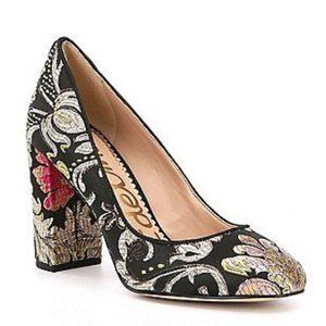 Sam Edelman Brocade Floral Stillson Pumps Size 8M